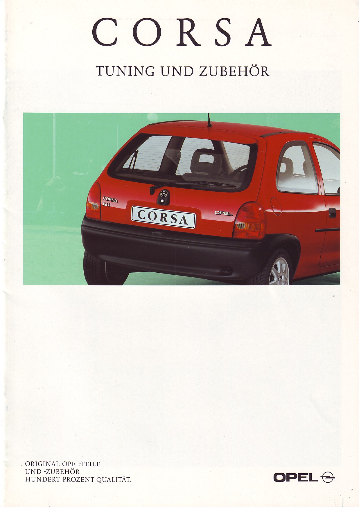 1848. Opel Corsa Tuning und Zubehor